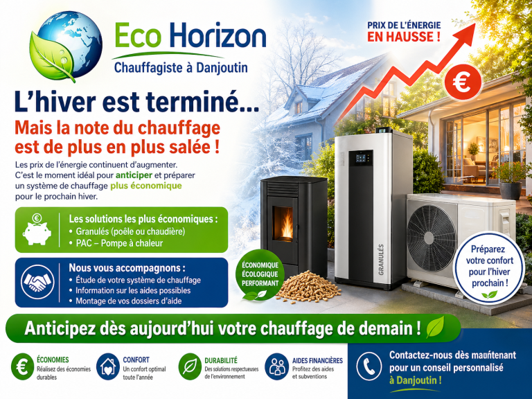 Eco Horizon vous trouve des solutions pour baisser vos factures de chauffage
