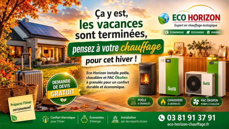 Eco Horizon vous aide à choisir un mode de chauffage économique pour cet hiver !